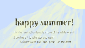 Happy summer - Add your own