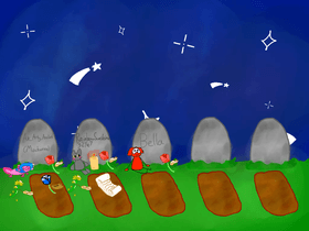 +~*{The cemetery}*~+