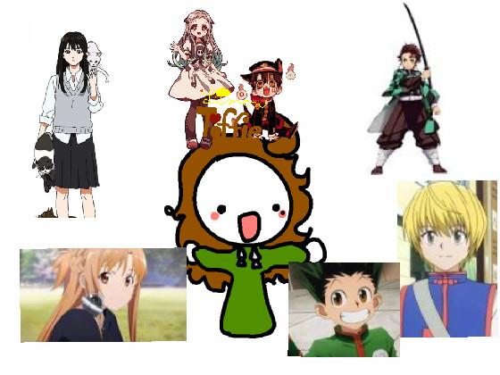 fav anime characters  1