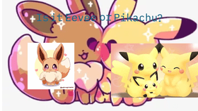 pikachu+eevee