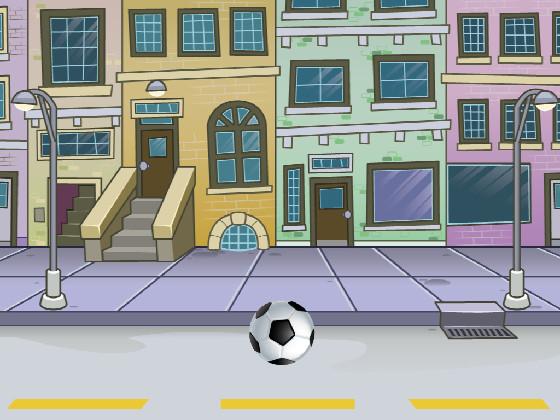 tilting soccer ball