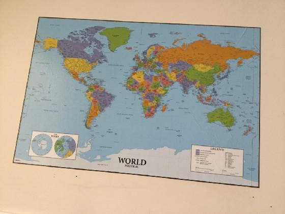 map of the world