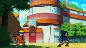 Naruto game in progress