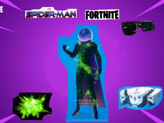 What if Spider man + Fortnite (Mysterio)