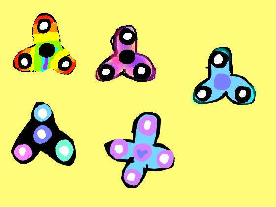 my fidget spinners 