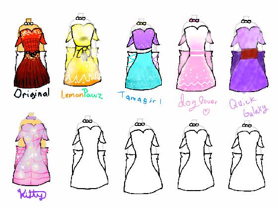 Remixed designed dress 1