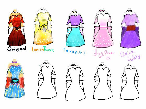 Remixed designed dress 1