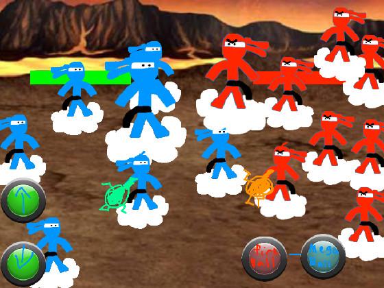 Speedy Sky Ninja Battle 3