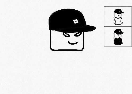 How to draw Rblx hacker