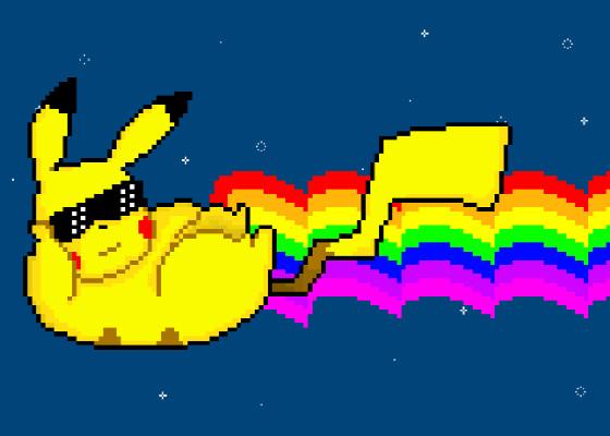 nyan cat pikachu