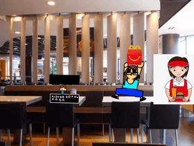 draw urself at McDonald’s  1