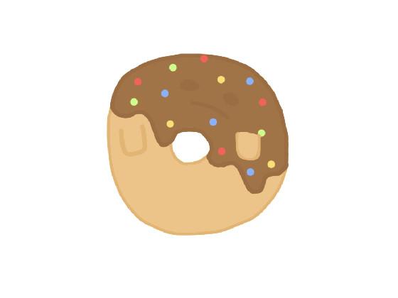 drew a donut