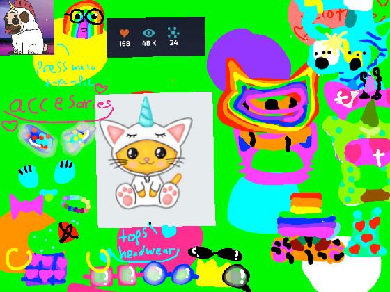 cute kitty dressup update