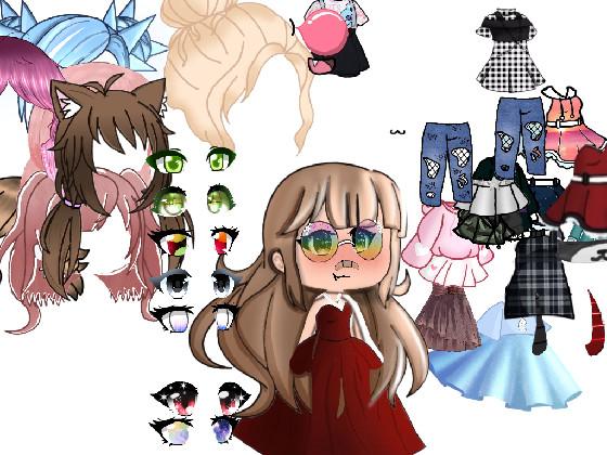 ☁️ Gacha life dressup! ☁️ 1 1