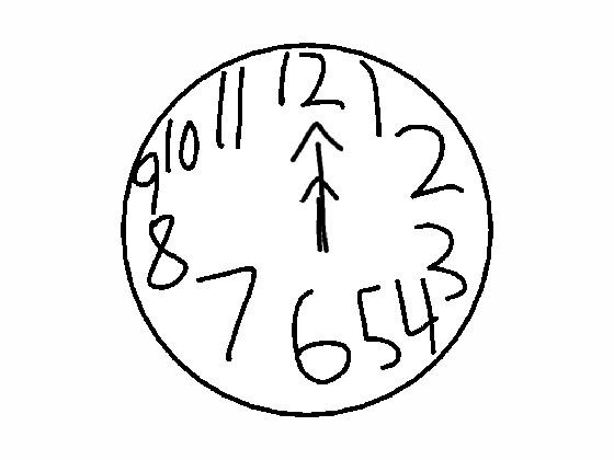 a clock 2