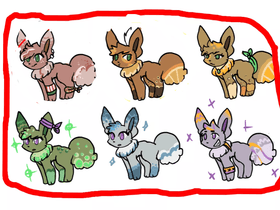 Eevee adopts! <3