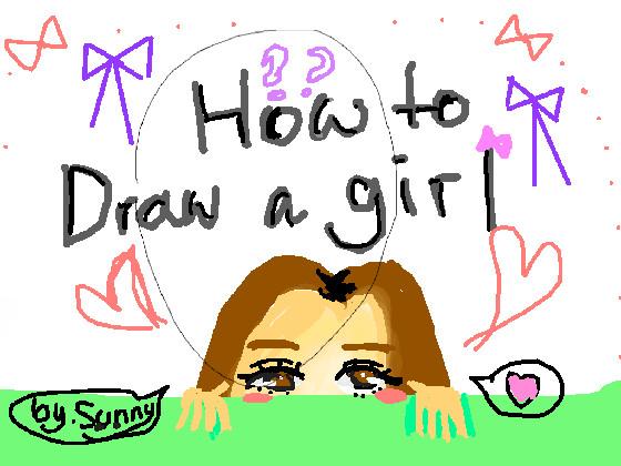 How to draw girl 1