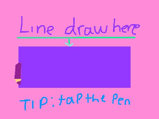 Draw a line simulator