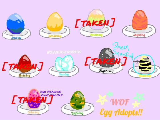 WOF Egg Adopts!! (update) 1 1