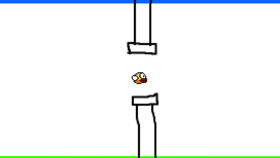 flappy bird but bad