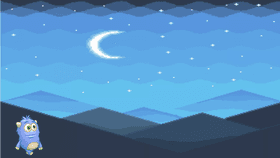 starry moon