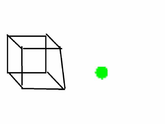 how to draw a 3D cube