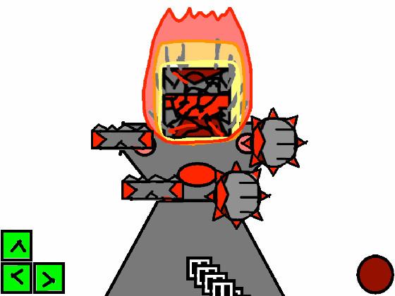 Hard Robot Boss Battle!  2