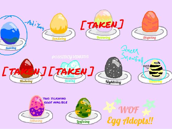 WOF Egg Adopts!! (update) 1