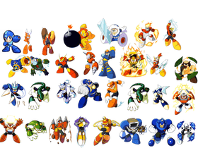 megaman 1-4