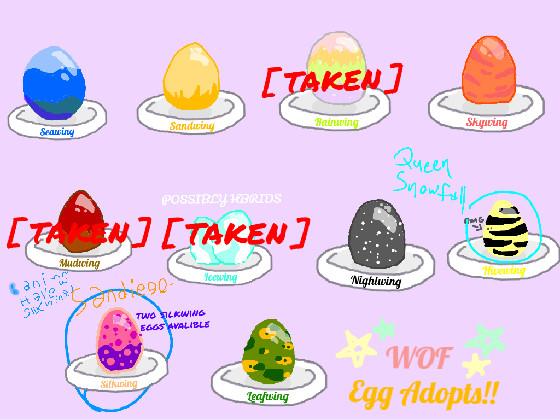 WOF Egg Adopts!! (update) 1