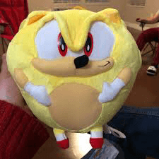 chubby sonic plushy