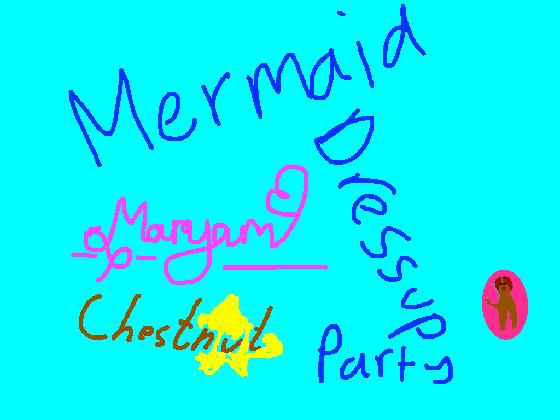 Mermaid dressup party❤️ 1