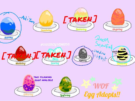 WOF Egg Adopts!! (update) 1 1