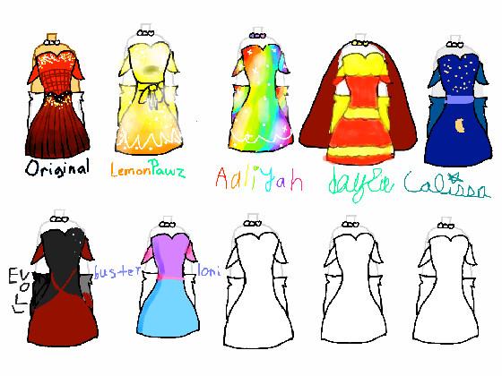 re:🏵design a dress🏵 1 1