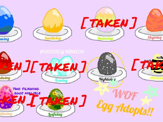 WOF Egg Adopts!! (update) 1 1