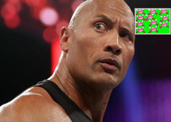 the rock has infected your device