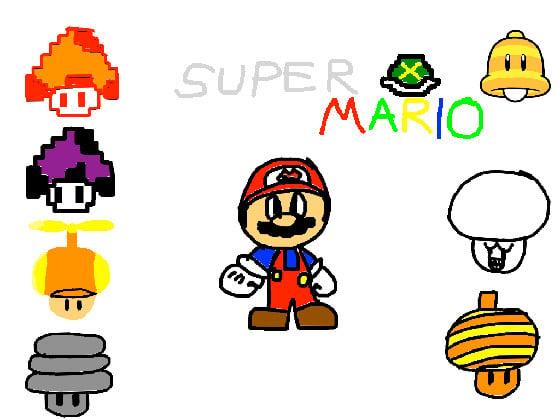 Super mario power ups