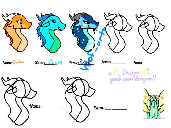 make your own dragon!!