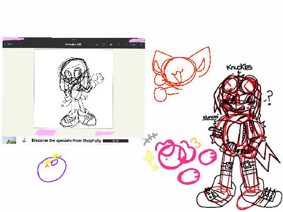 update on knuckles art skill 1 1