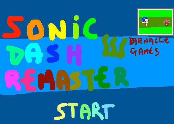 Sonic dash Remaster
