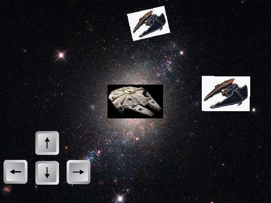 Star wars ship battle