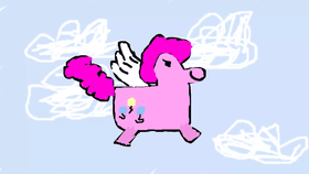 flying pinkie pie