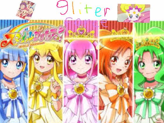 Glitter force plus candy