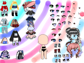 dress up gacha girl!