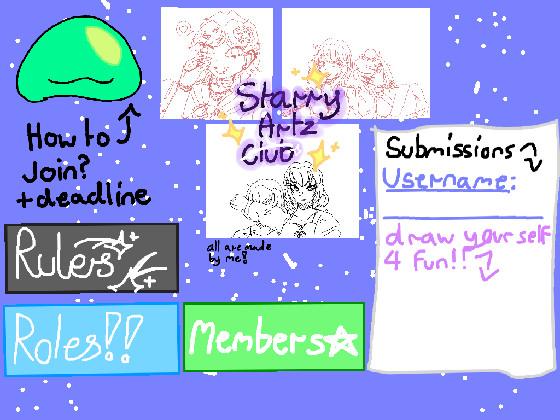 Starry Artz Club *OPEN*