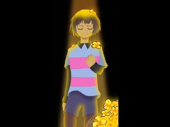 Frisk Undertale fanart 