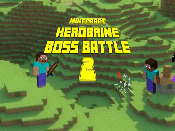 minecraft herobrine boss battle NEW 1