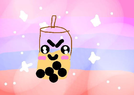 cute boba animation