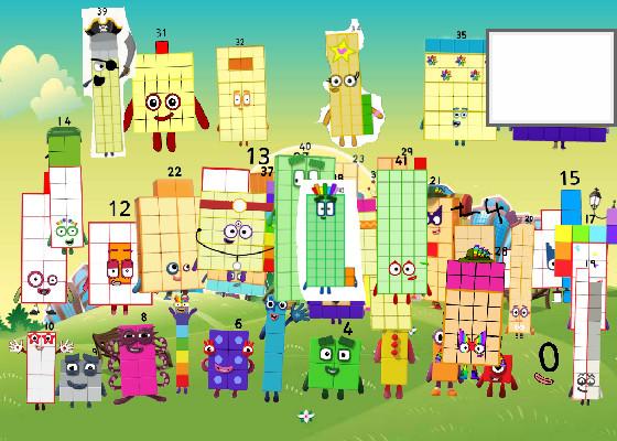 numberblocks 1 to 40