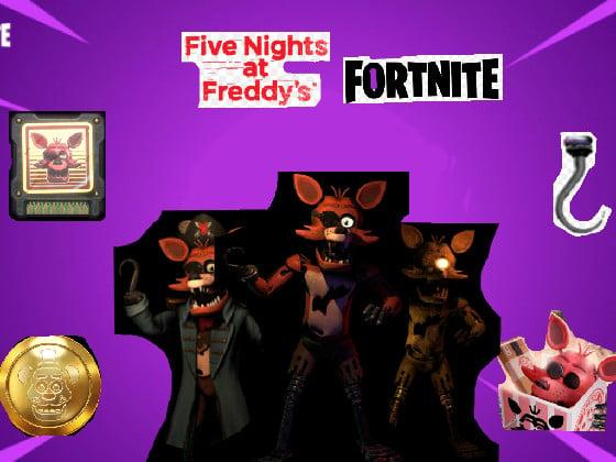 FNAF + FORTNITE CONCEPT (FOXY THE PIRATE)